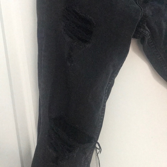 Ripped mid rise black/ distressed  jeans BDG - Picture 3 of 5